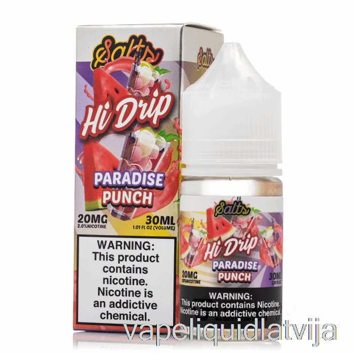 Paradīzes Punčs - Hi-drip Salts - 30ml 20mg Vape šķidrums